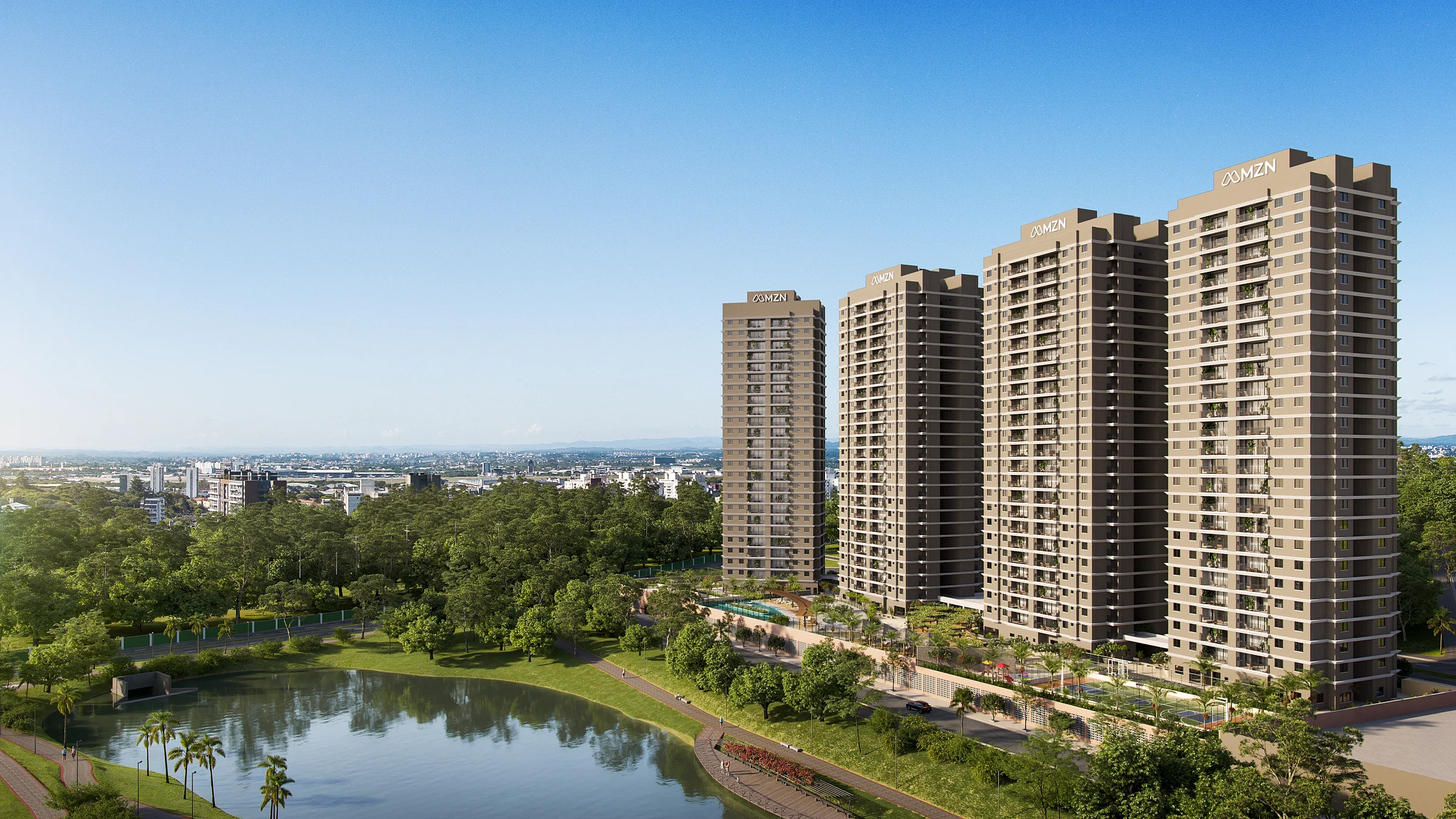 Paradizzo by MZN na orla do Parque Cascavel, em Goiânia